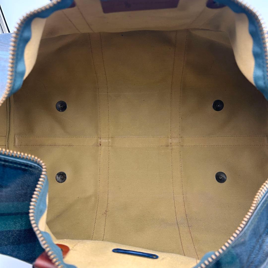 ラルフローレン 2WAY ボストンバッグ 旅行カバン PVCレザー 良品 希少