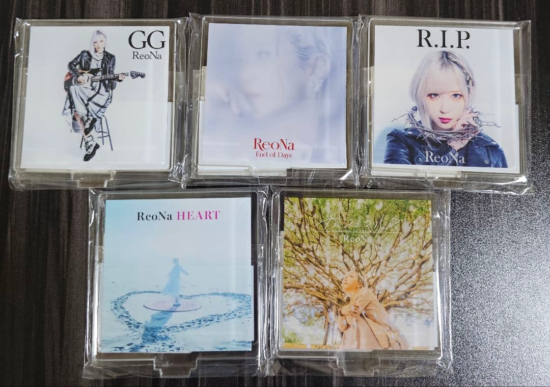 【新品未開封】くじラックオンライン限定 ReoNa　B賞C賞D賞E賞コンプ