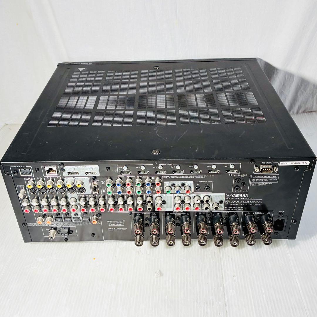 YAMAHA ヤマハ AVレシーバー RX-V1067 AVアンプ 現状販売