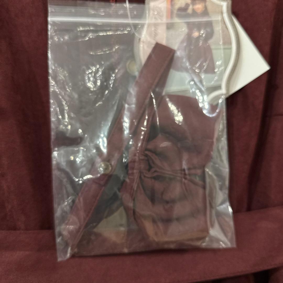 新品 クラロリくる実 しまむら ワンピース ボルドー M ノエル・ド・メモワール