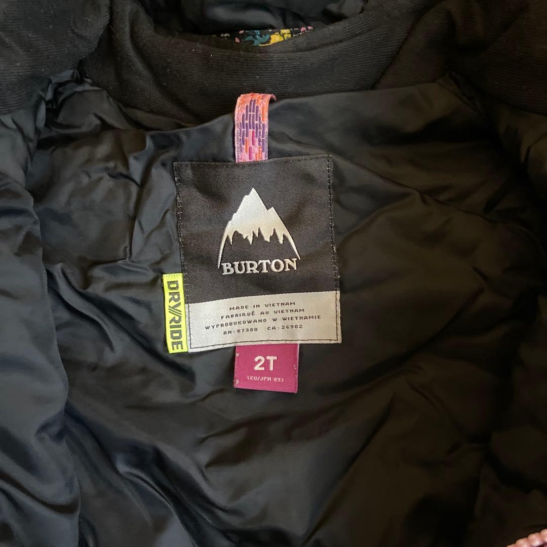 BURTON バートン キッズ スノーウェア つなぎ 2T (90〜110)