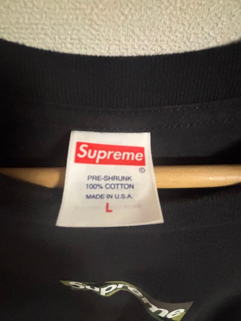 トップス Supreme Box Logo Tee Camo Black