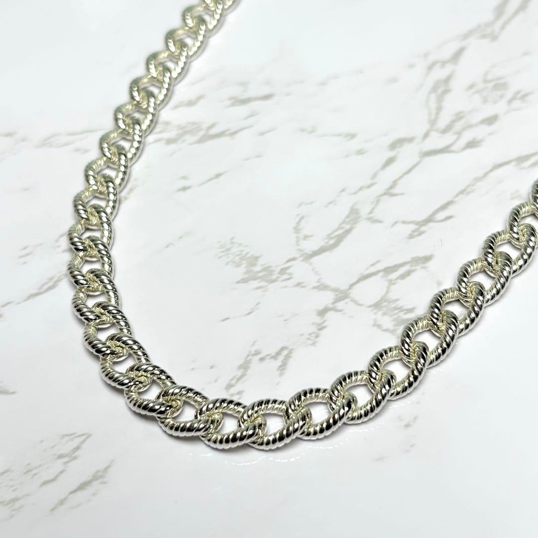 Tiffany ティファニー　ツイスト　ロープ　925 チェーン　ネックレス