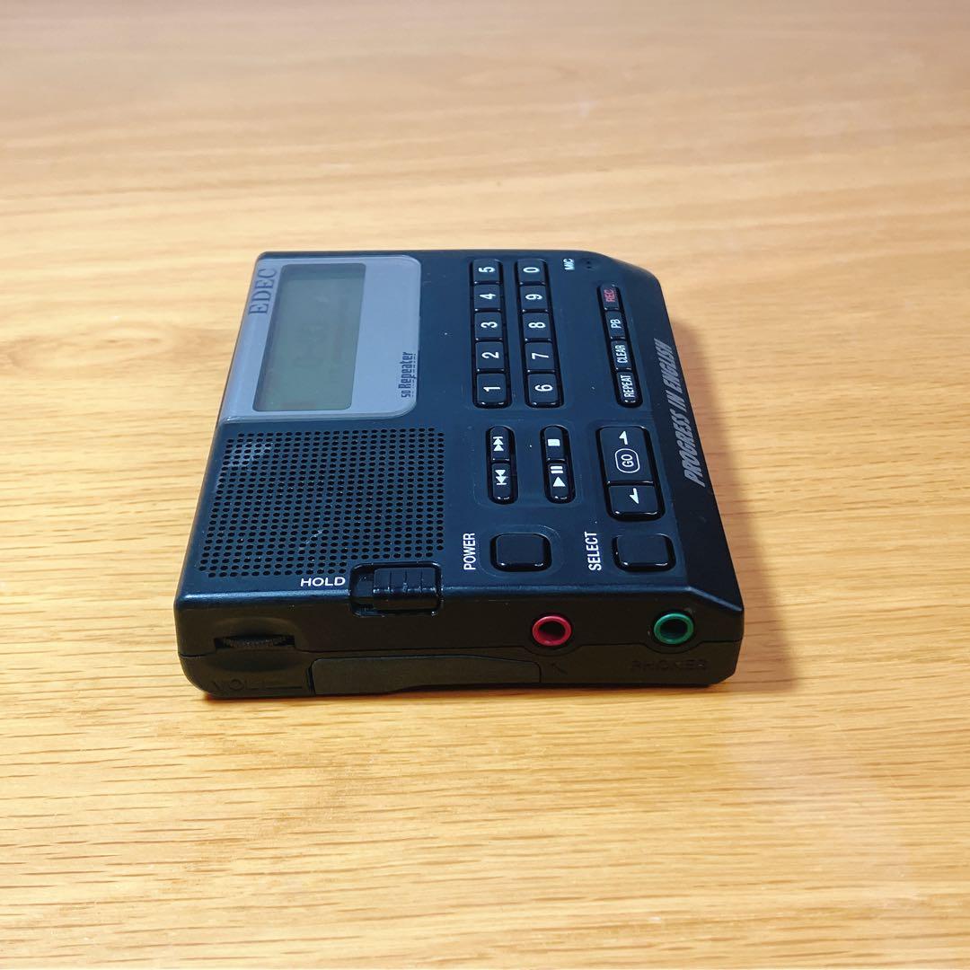 動作品】EDEC SDE-200 SDリピーター 英語学習 録音再生