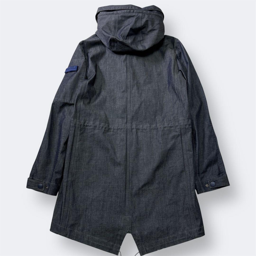 希少 JACOB COHEN ヤコブコーエン デニム モッズコート 撥水 46