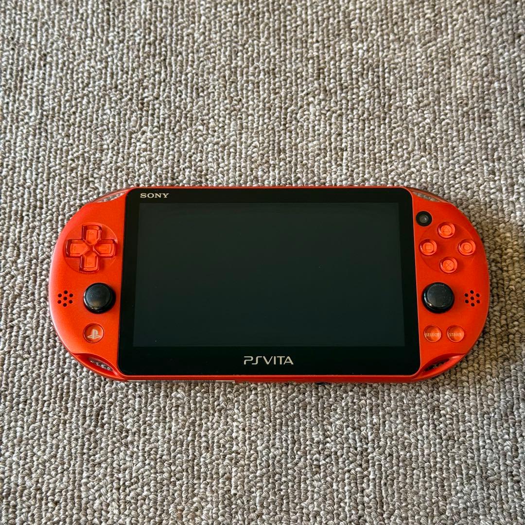 PSVITA PCH-2000 メタリックレッド 箱付き