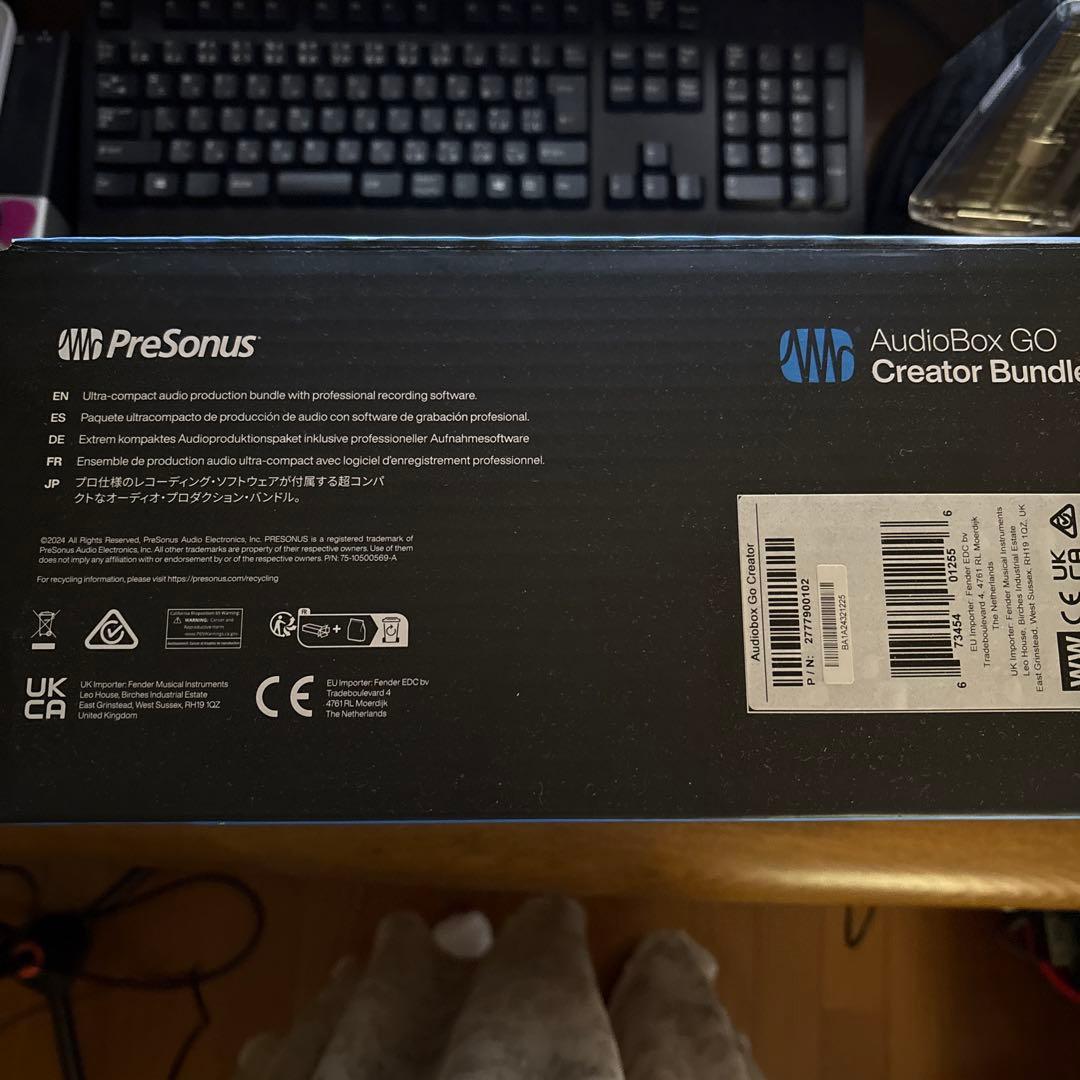 その他 PreSonus AudioBox GO Creator Bundle