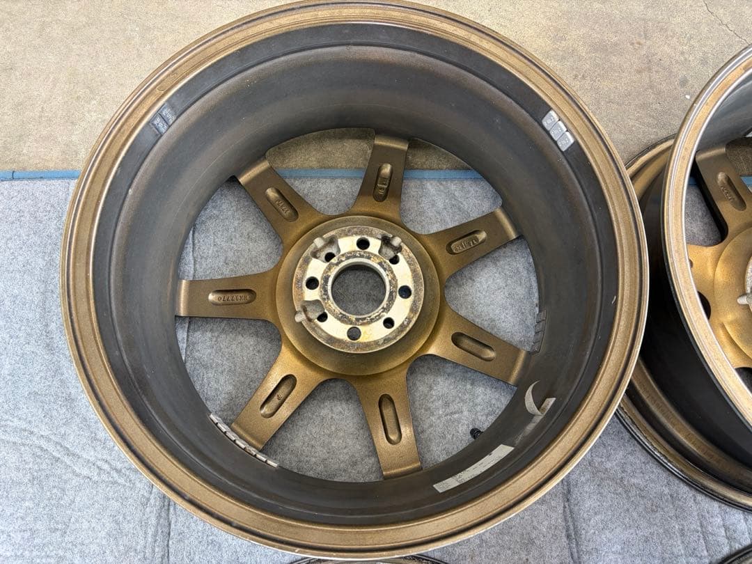 WORK エモーション T7R 4本セット ナット付き 17インチ 4穴