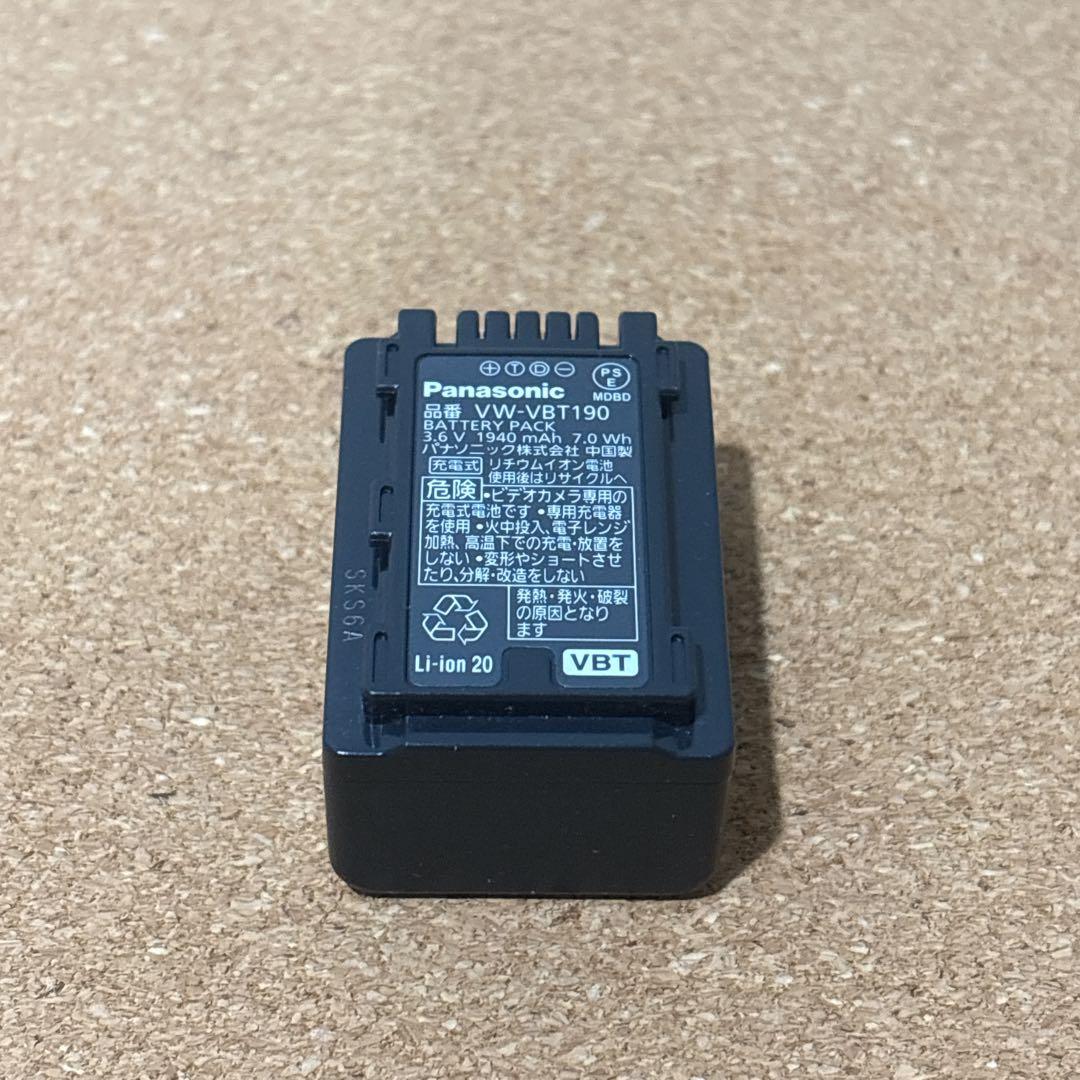 Panasonic ビデオカメラ　HC-V620M ブラウン