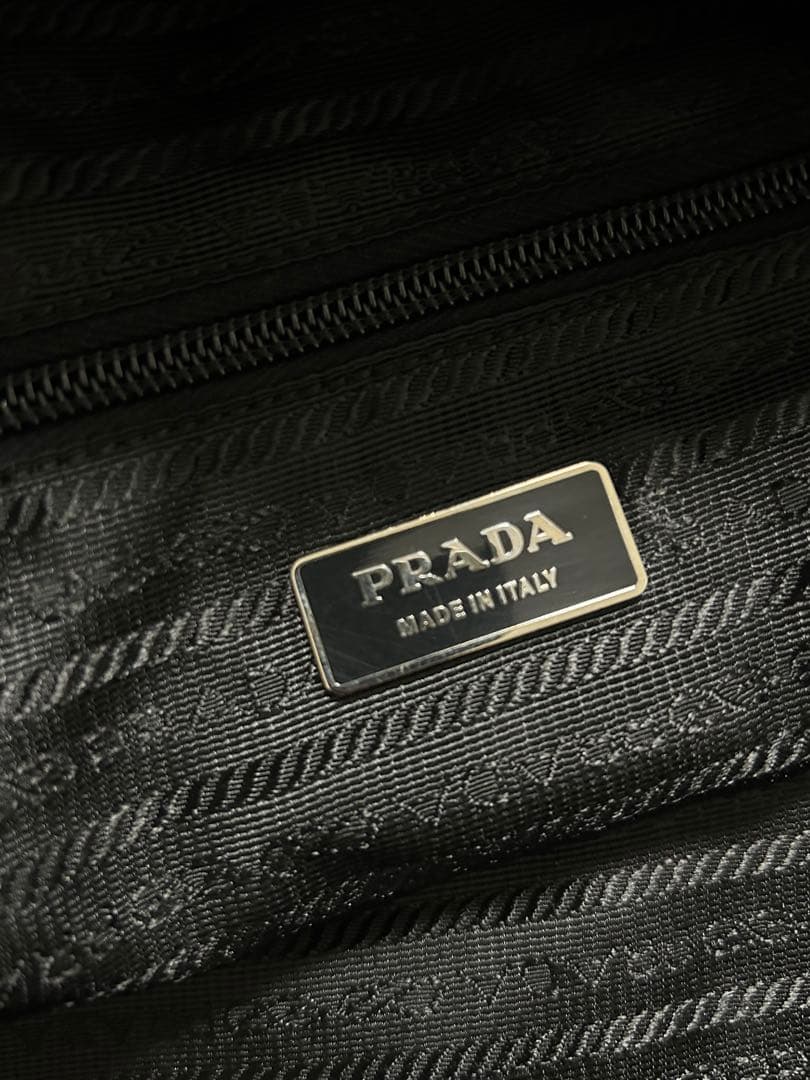 PRADA プラダ ナイロン ボストンバッグ 大容量 黒 旅行バッグ 正規品