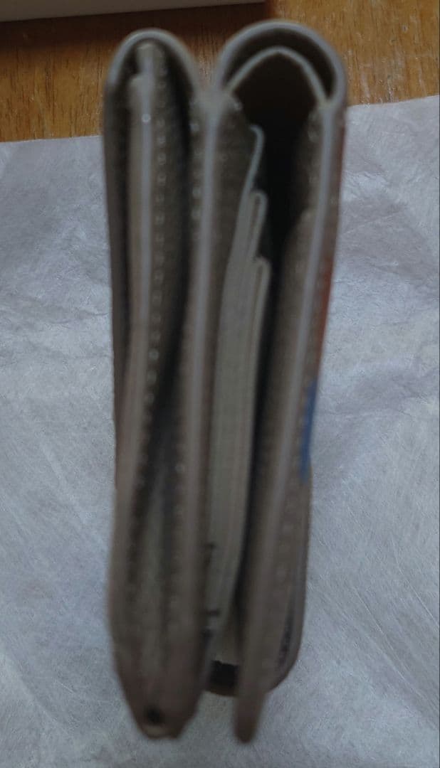 美品☆ HIDEAKI MIHARA りんご柄 二つ折り財布
