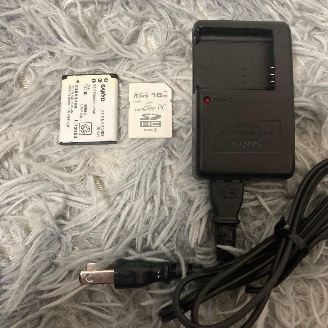 【美品】SANYO Xacti DMX-CG11 ビデオカメラ