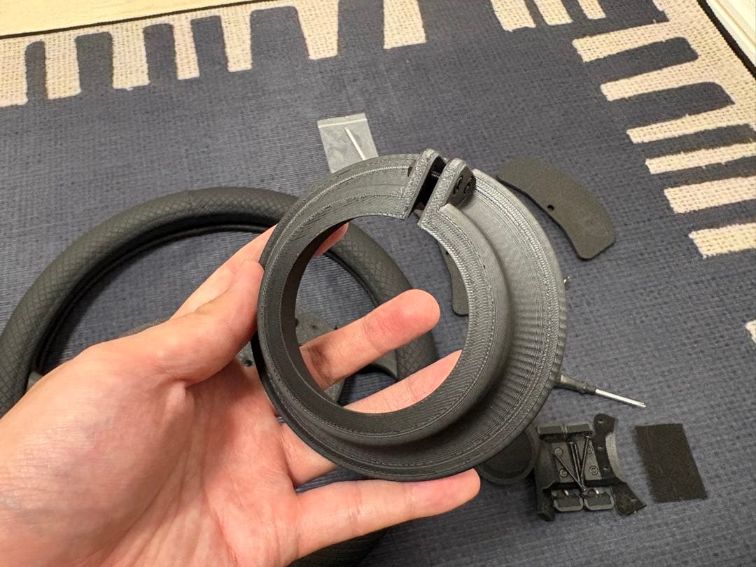 MOZA ES/ESX用14インチ（350mm）交換ホイール＋磁気パドル【新品】