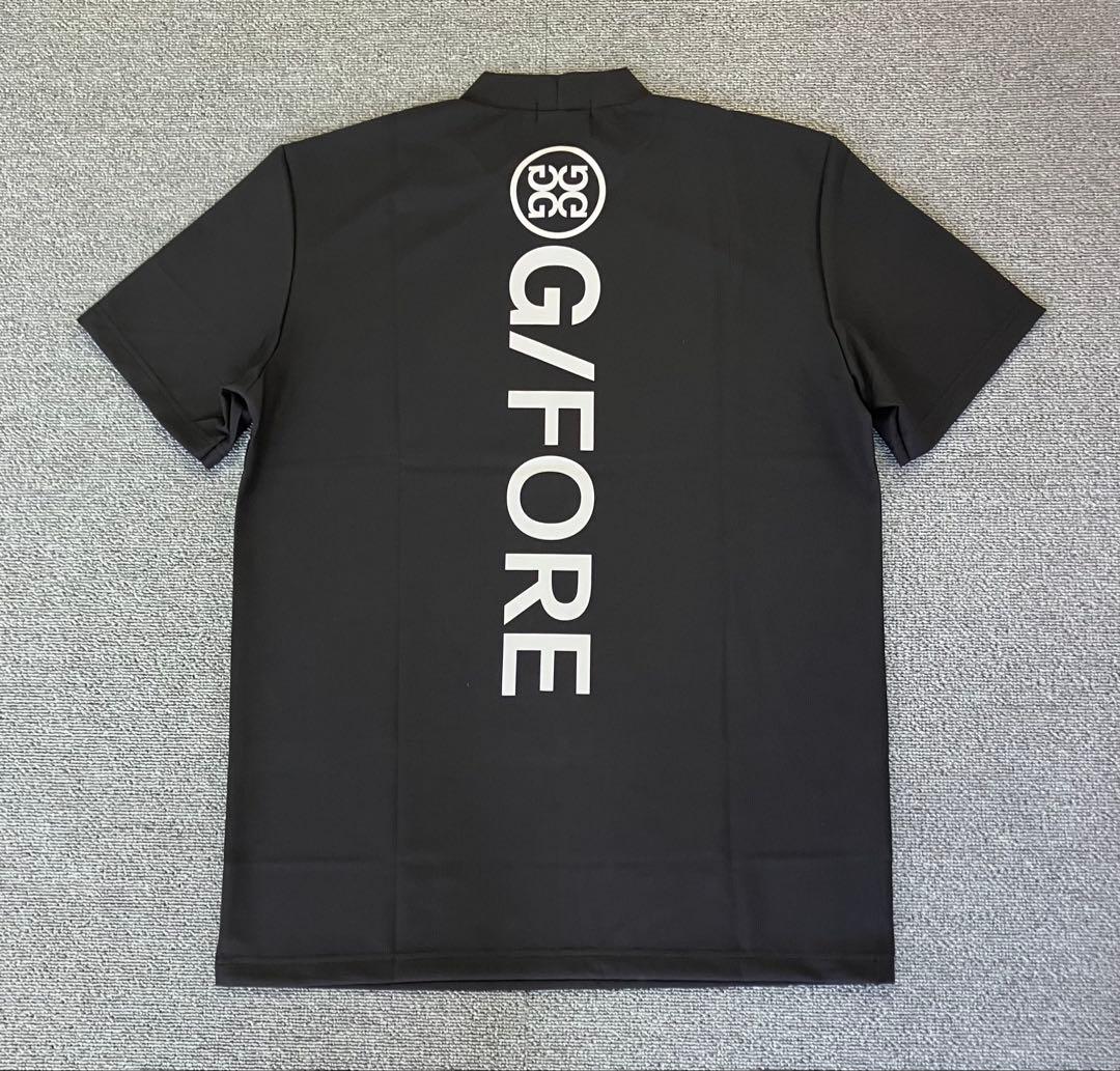 G/FORE ジーフォア Lサイズ モックネックT-シャツ ブラック