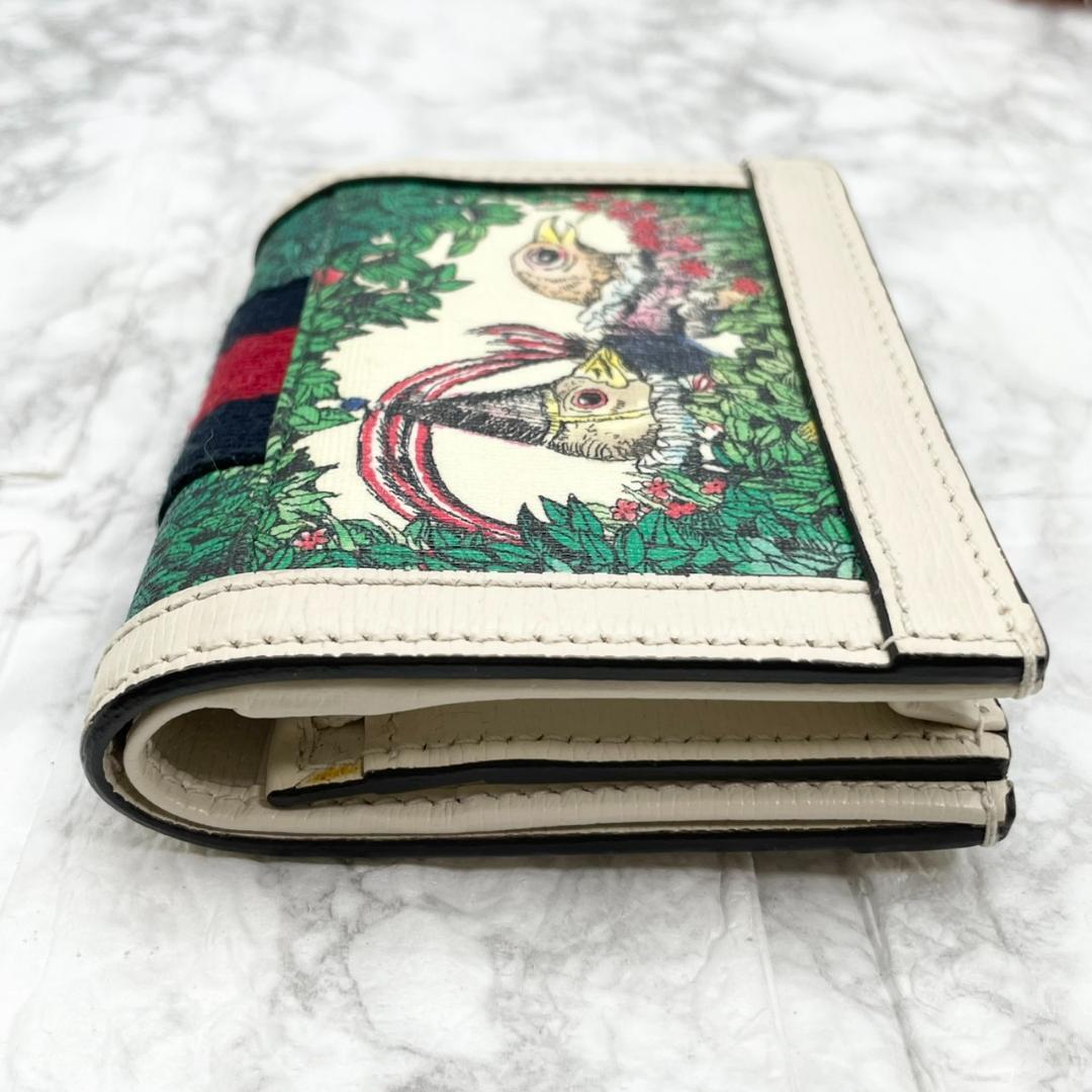 未使用級✨GUCCI ヒグチユウコ　オフィディア　二つ折り財布　GG マーモント