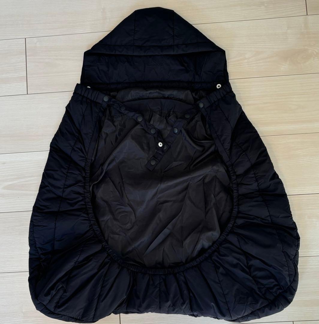 THE NORTH FACE シェルブランケット ブラック ケープ フットマフ