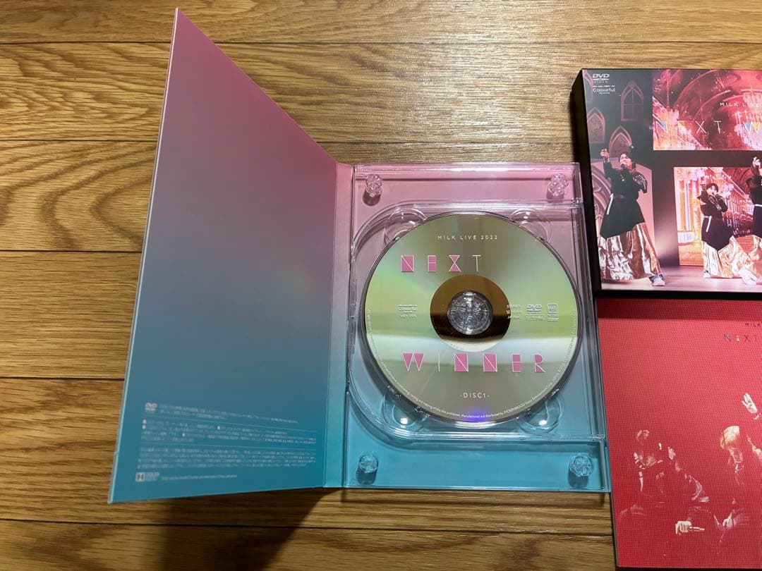 M!LK LIVE 2022 NEXT WINNER DVD 初回限定盤