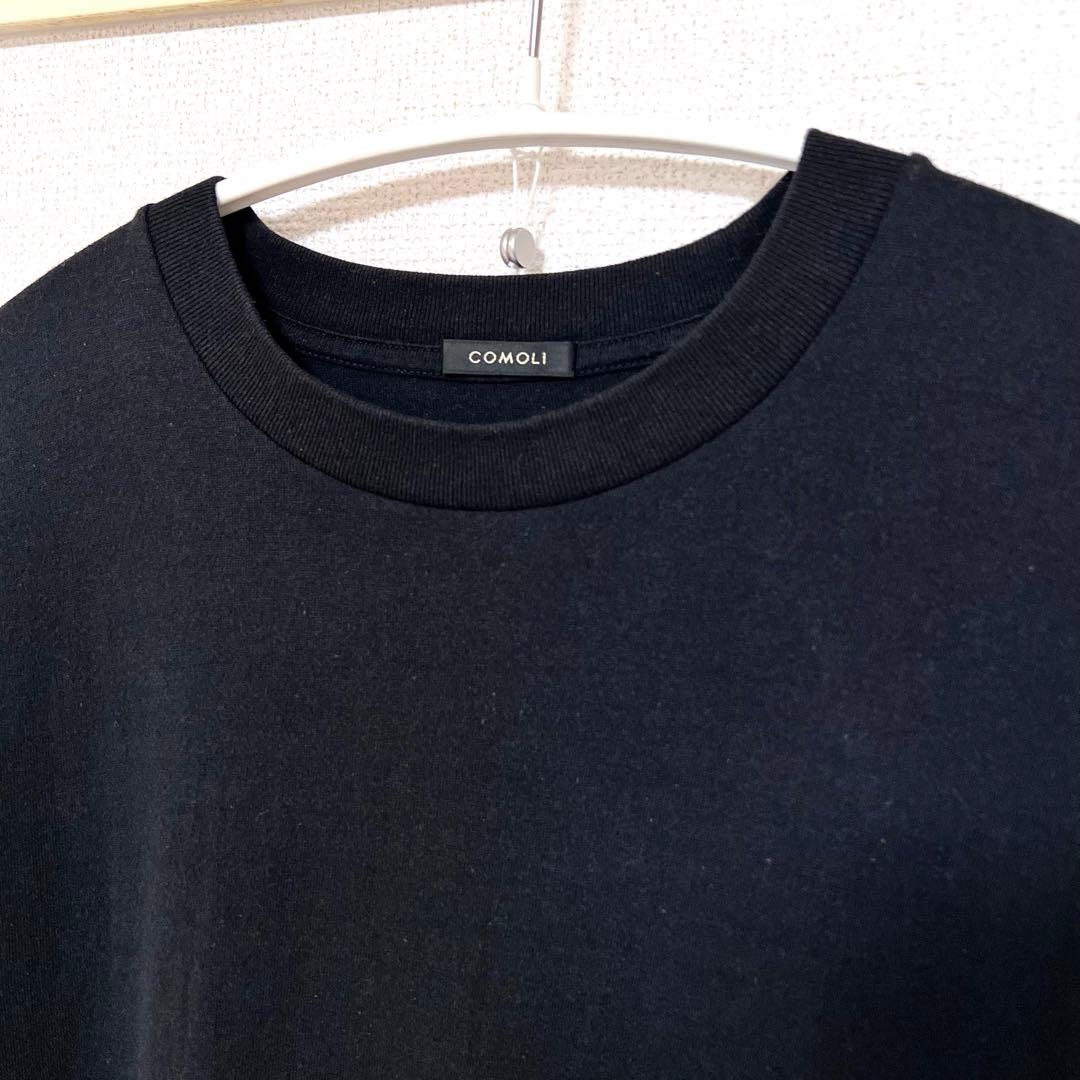 comoli 空紡天竺 半袖Tシャツ