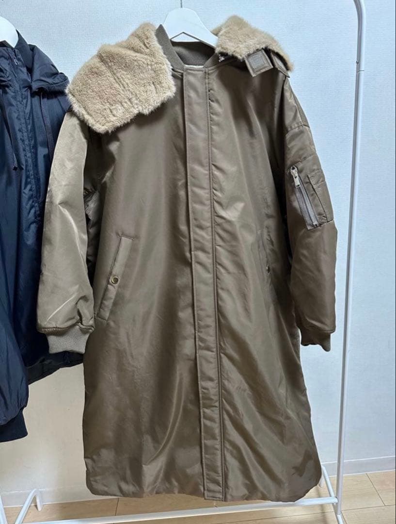 upper hights for conte ミリタリー ロングコート 即日発送