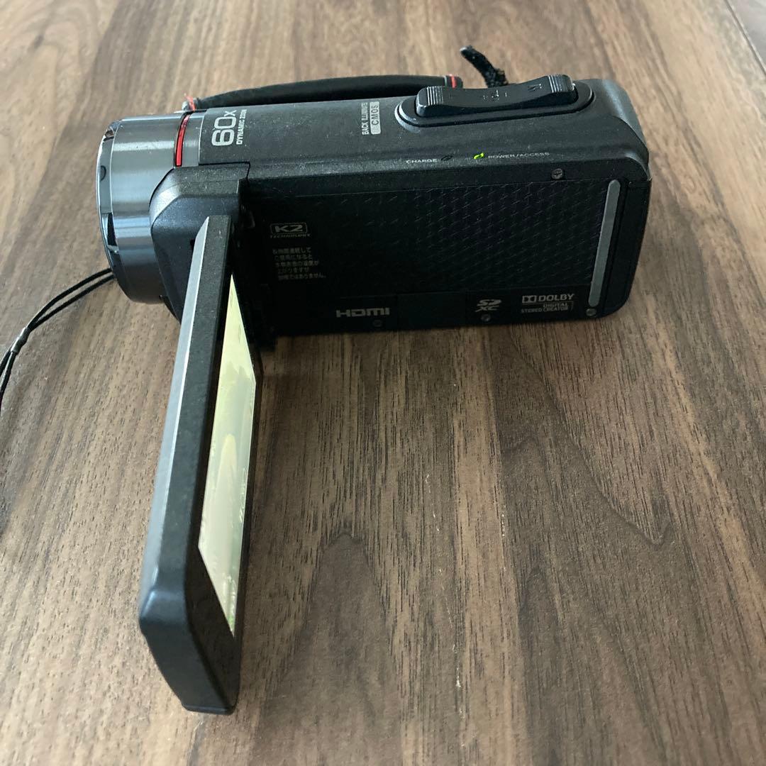 JVCビデオカメラ　EverioR GZ-R75K-B