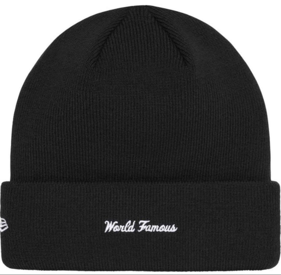Supreme ニット帽・ビーニー 黒