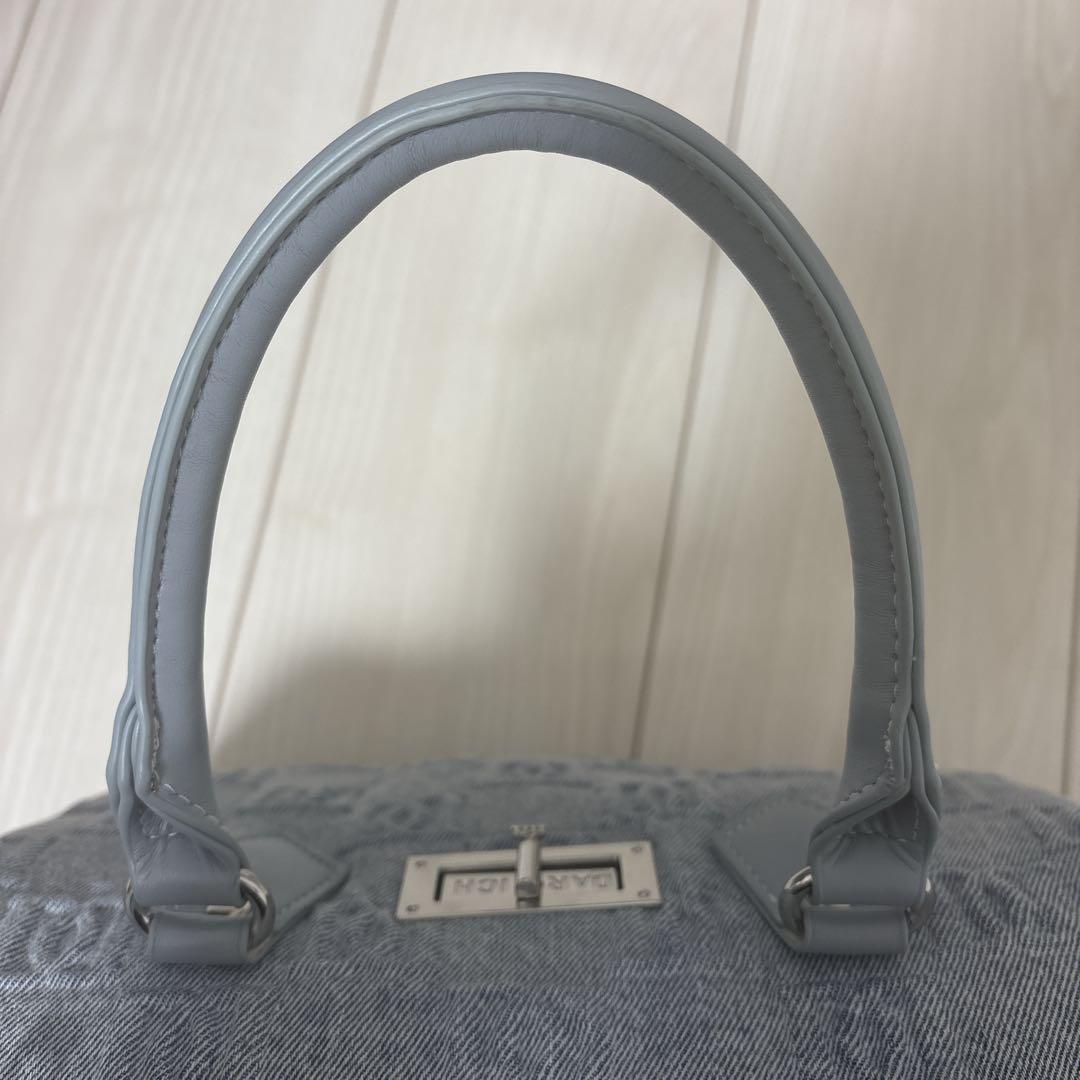 Darich エンボスロゴデニムボストンバッグ　ノベルティ