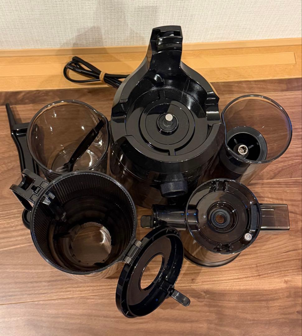 Fretta ジューサー ブラック 2カップ付き