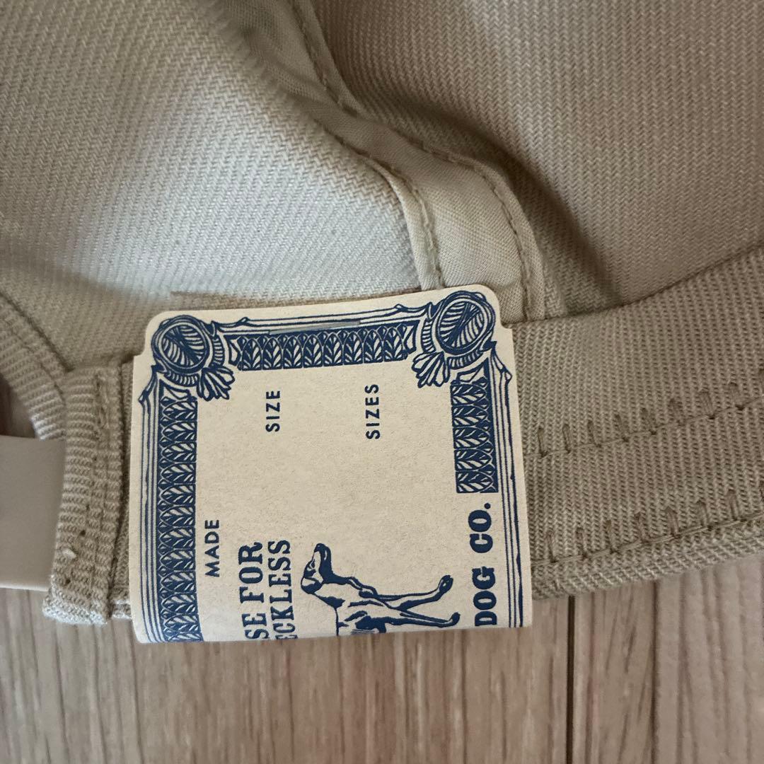 H.W.DOG & CO. ベージュ ワークキャップ