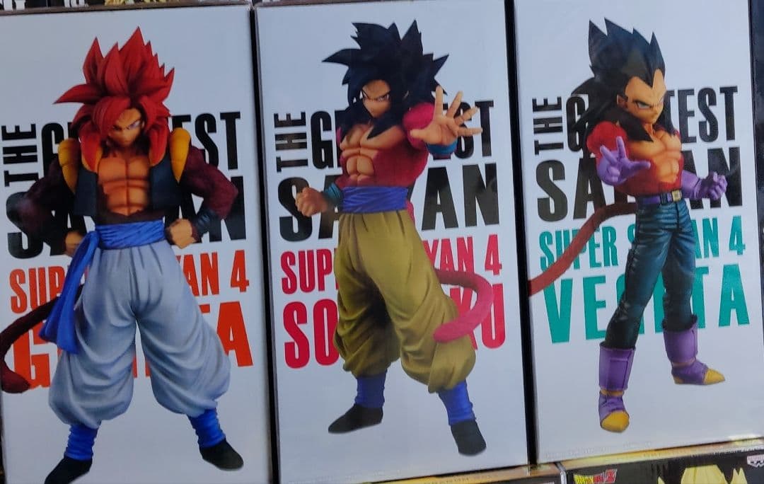 ドラゴンボール フィギュア 一番くじ GREATEST SAIYAN 外箱セット