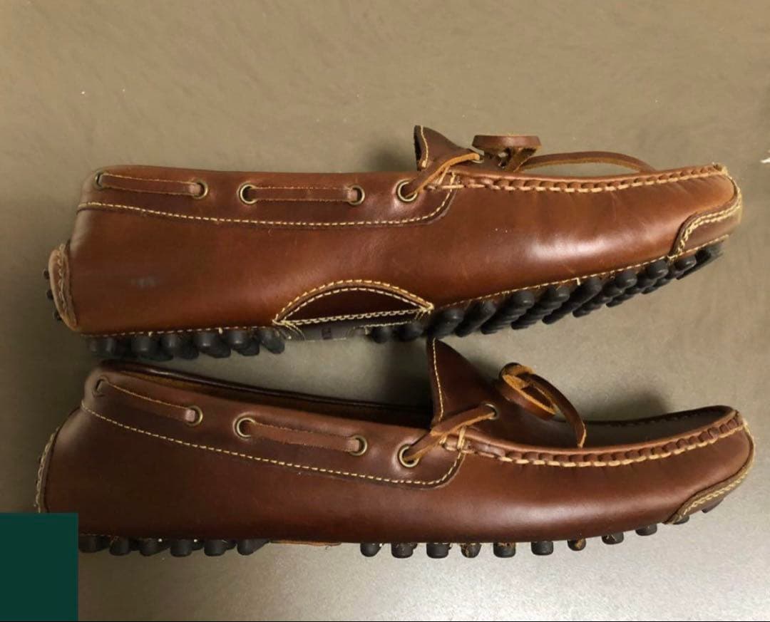 COLE HAAN コールハーン　レザー　ドライビングシューズ　25.5