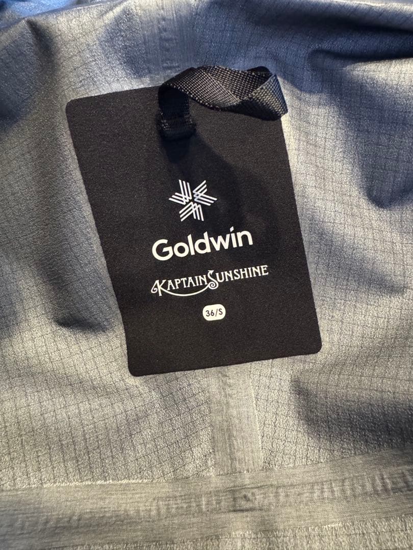 GOLDWIN × KAPTAIN SUNSHINE モンスターパーカー　黒