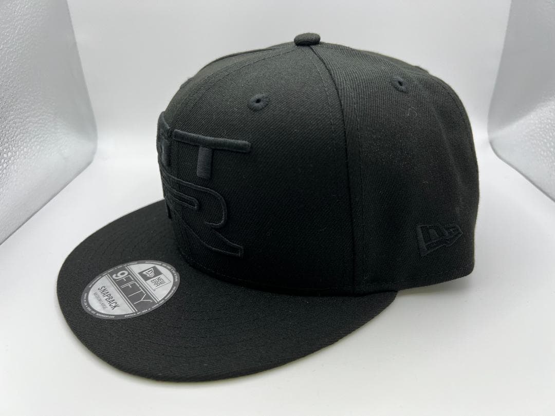 ニューエラ GT-R BNR32 ブラックステルスロゴキャップ ９FIFTY