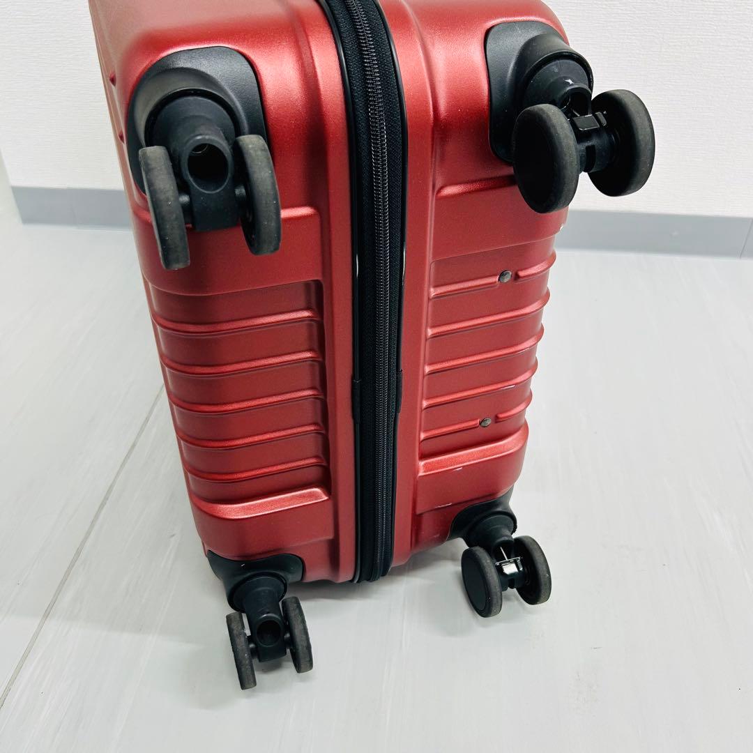 BERMAS バーマス スーツケース レッド 54L