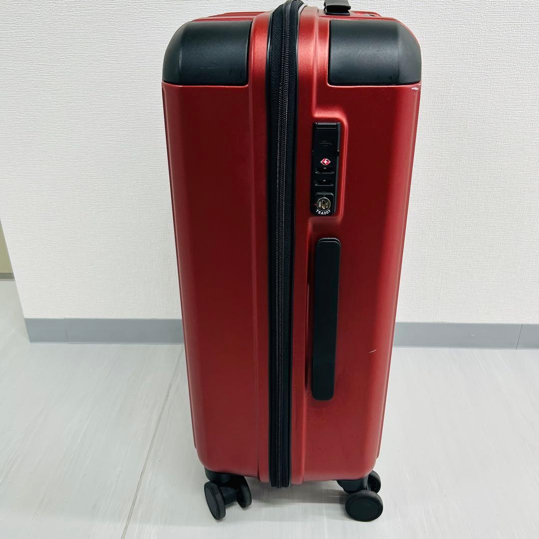 BERMAS バーマス スーツケース レッド 54L