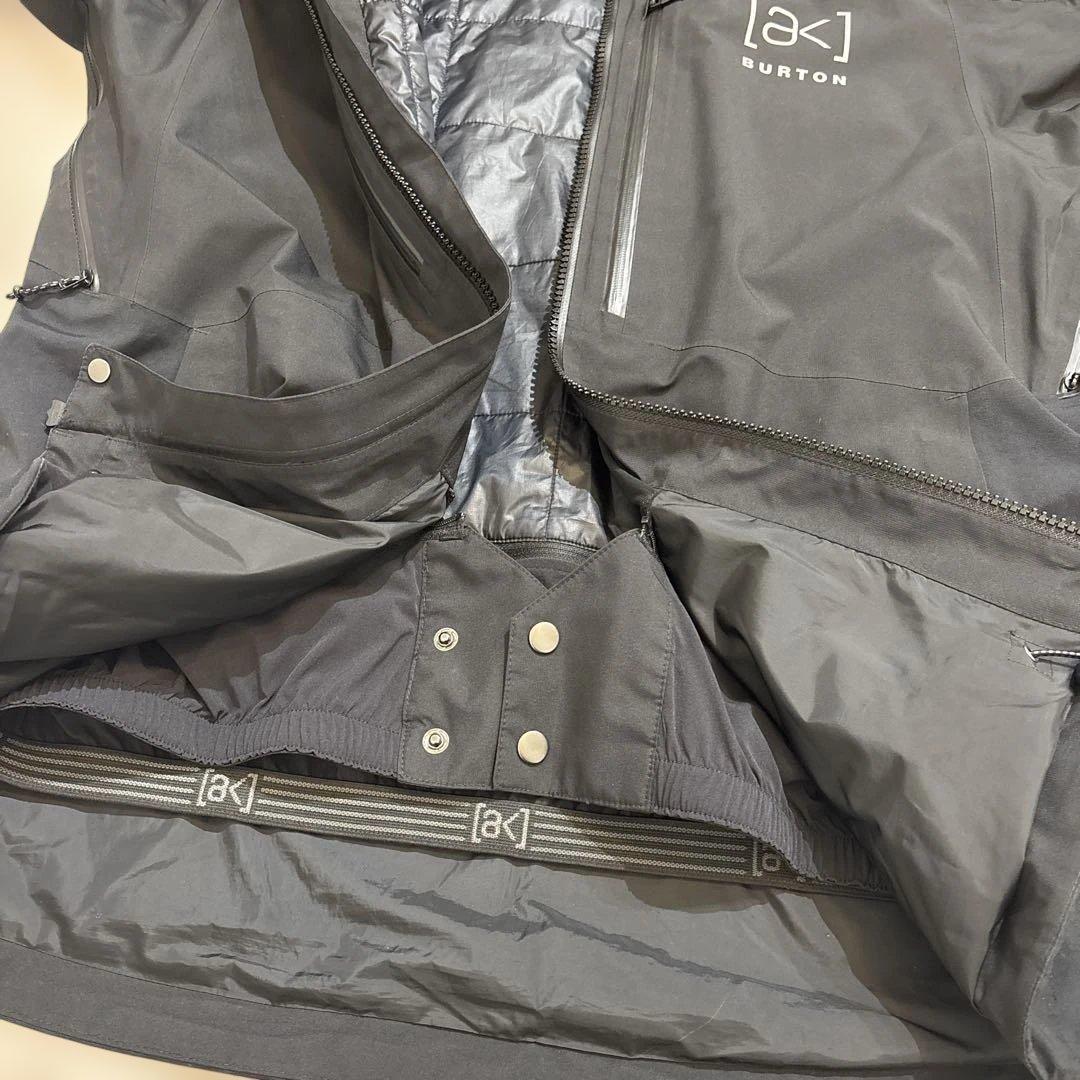 Burton [ak] スノーボードジャケット 黒 ブラック XL