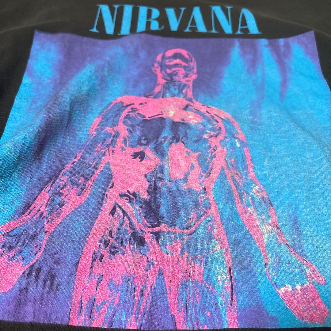 X*a様 NIRVANA SLIVER .  COBAIN . 90sT