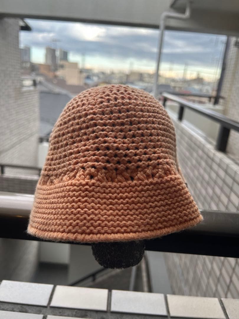 dog&co ニット クラッシャーハット
