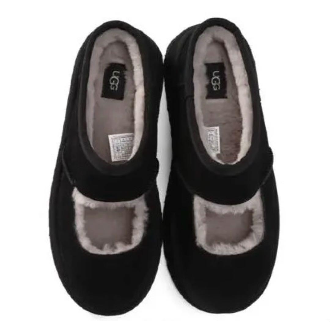 Ugg メリージェーン　黒　ブラック　24㎝　7 Bea Mary Jane