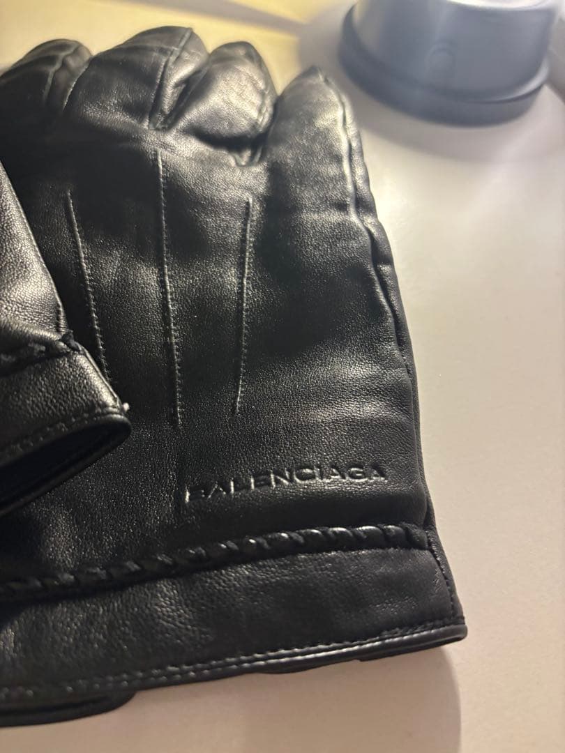 balenciaga レザーグローブ