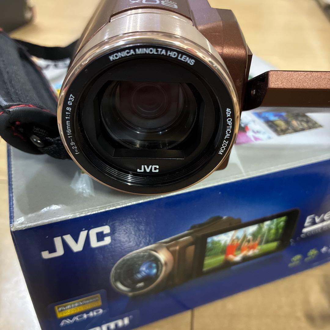 JVCビデオカメラ 耐低温 耐衝撃 内蔵メモリー32GB GZ-F200-T