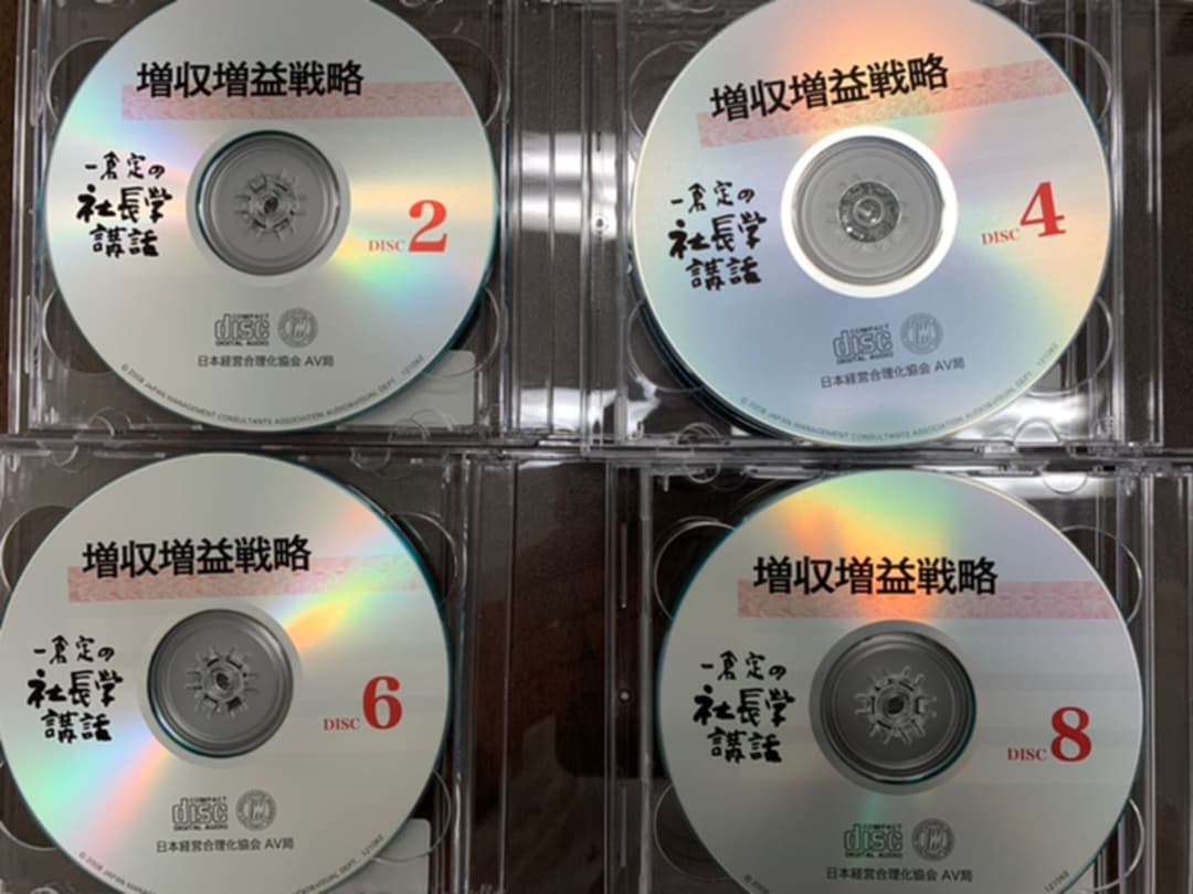 一倉定の社長学シリーズ　社長学講和6　増収増益戦略ＣＤ
