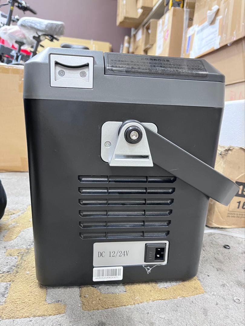 車載冷蔵庫 9L -20℃～10℃ 45W12V/24V/内蔵バッテリー別売り