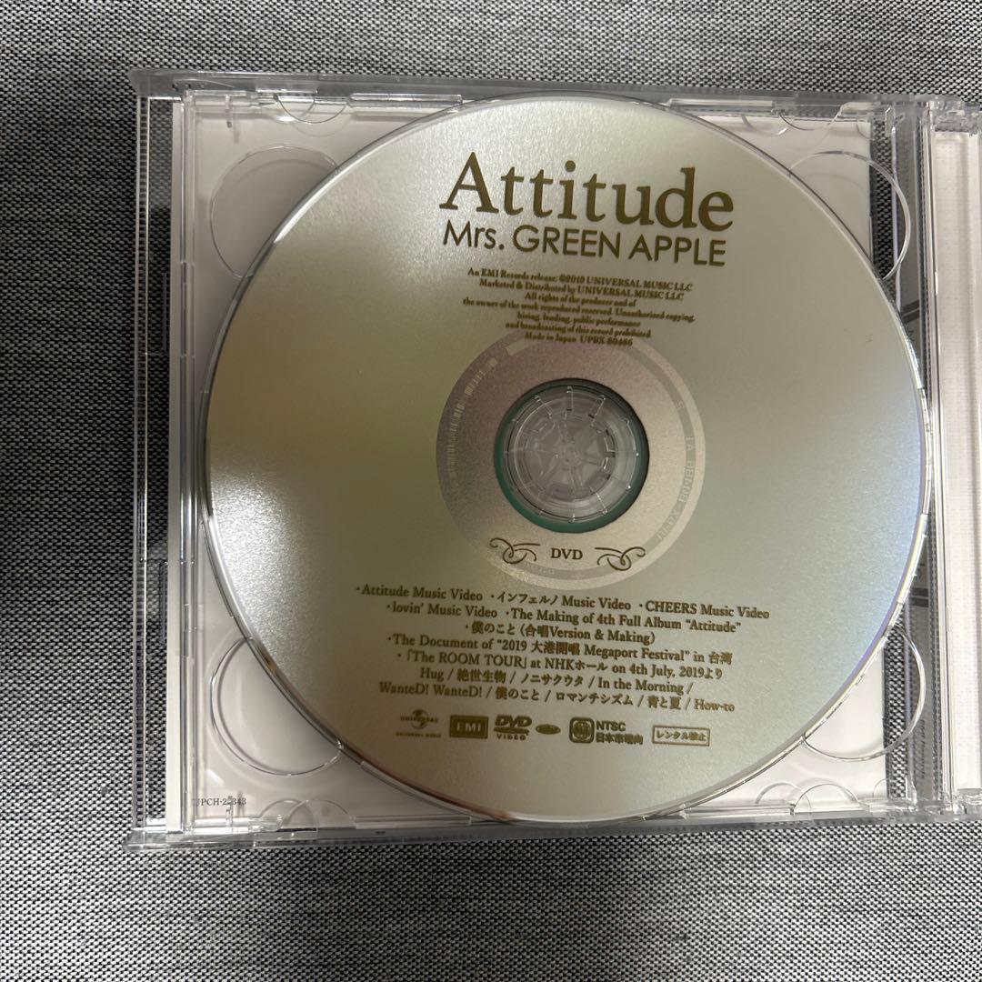 Mrs. GREEN APPLE AttitudeCD+DVD 正規品