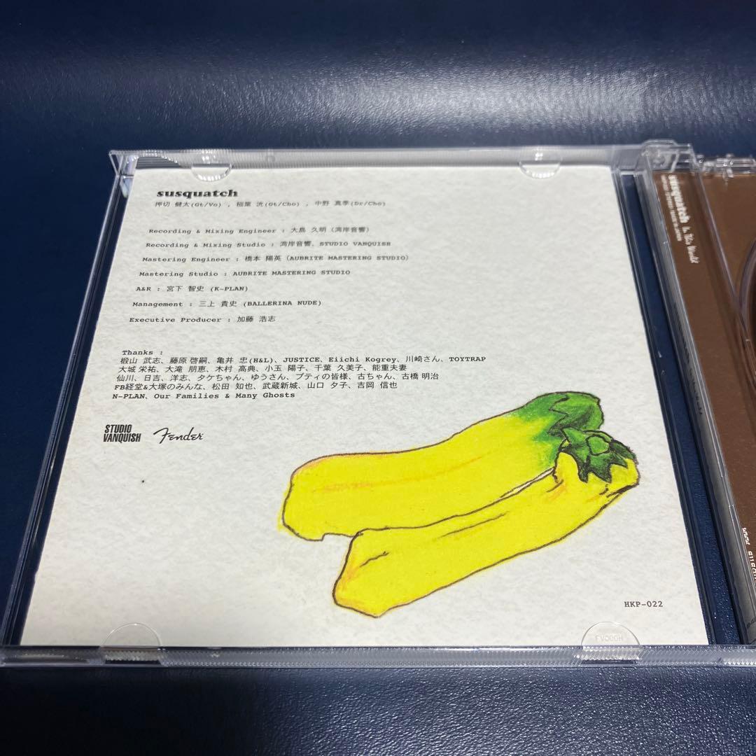 ■[廃盤]susquatch アルバムCD「In This World」■バンド