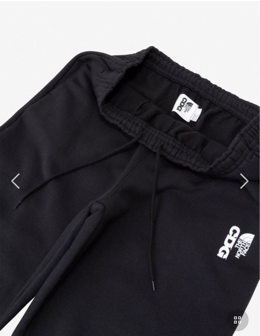 新品未開封TNF×CDG スウェットパンツ　ノースフェイス　ギャルソン　m 新作