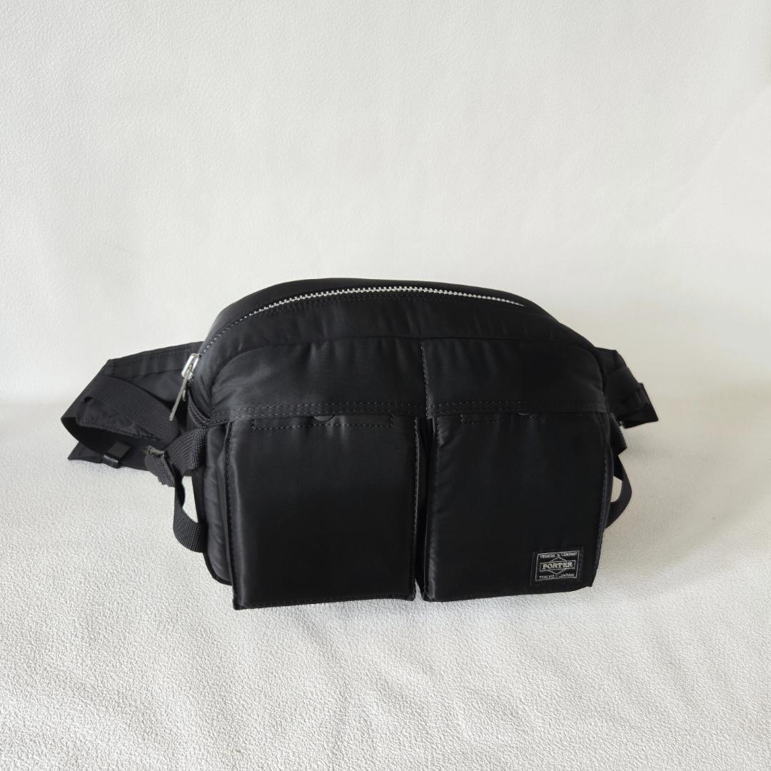 PORTER＿新型TANKER WAIST＿ポータータンカーウエストブラック