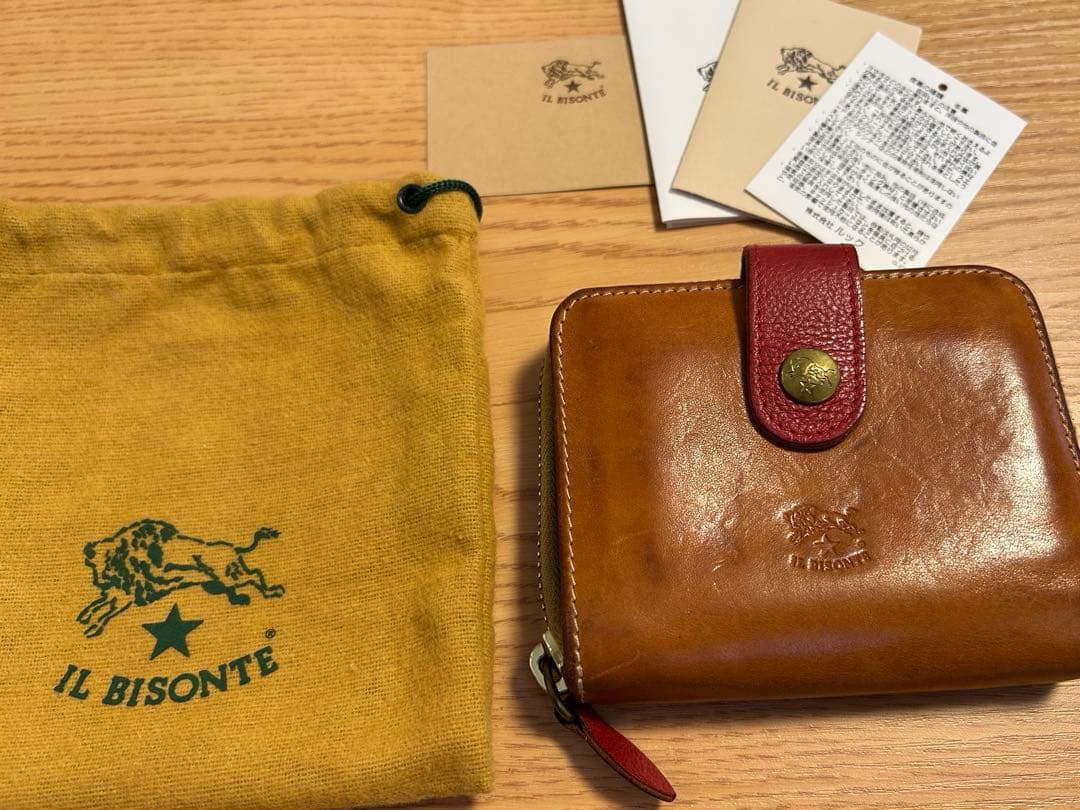 IL BISONTE 二つ折り財布