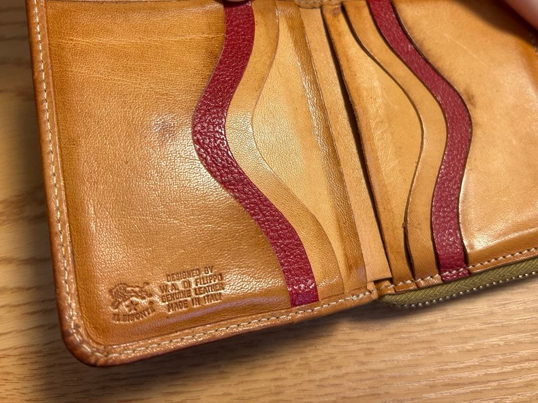 IL BISONTE 二つ折り財布