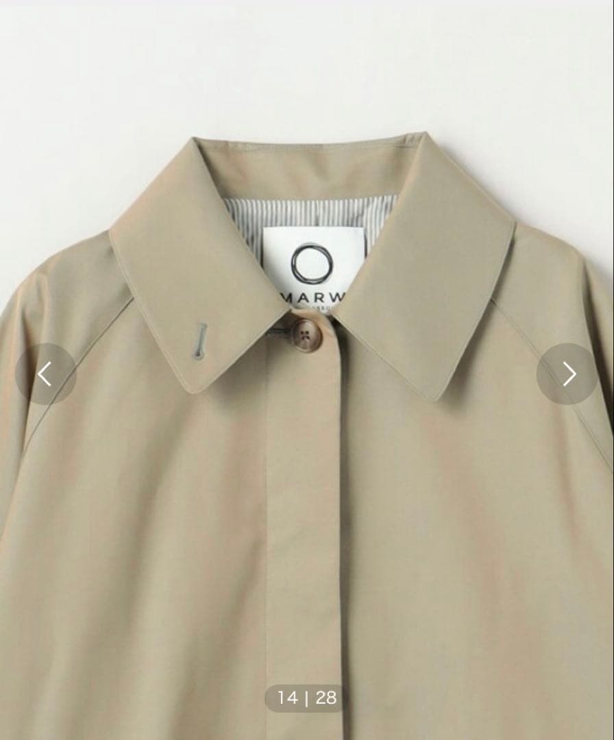 【MARW UNITED ARROWS】ステンカラー コート