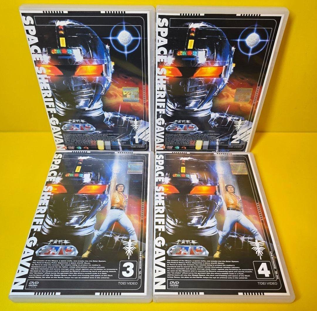 新品ケース交換済　・宇宙刑事シャイダ－、シャリバン、ギャバンDVD31巻セット